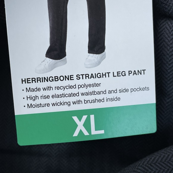 Mondetta Women's XL Straight Leg Pants Black H0761 - Picture 9 of 11